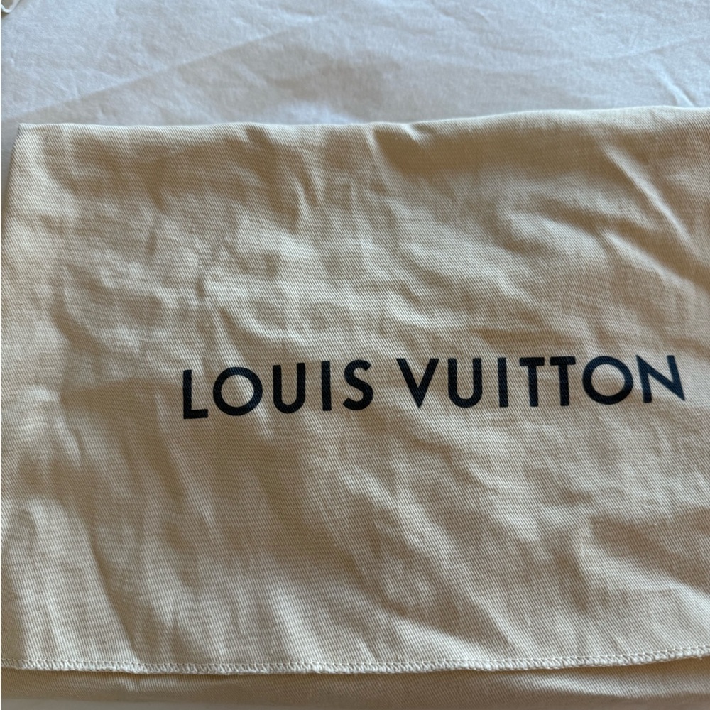 Louis Vuitton Black Crossbody Bag with Gold Accents - Picture 8 of 10
